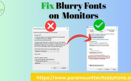 Fix Blurry Fonts on Ultra-Wide and Curved Monitors