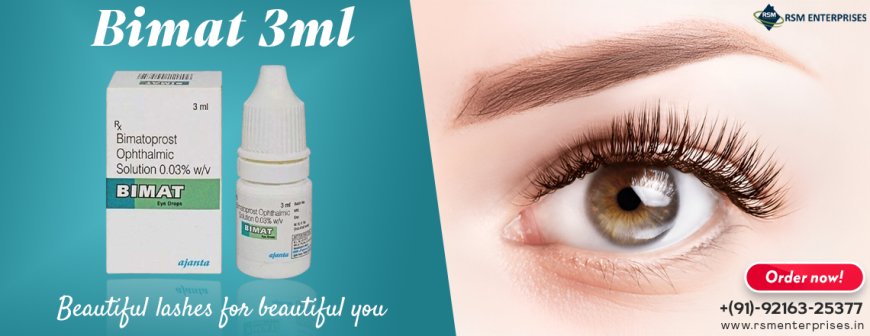 Efficient treatment option for Glaucoma With Bimat 3ml