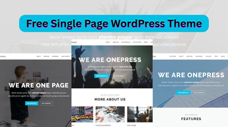 Is a Free Single Page WordPress Theme Enough?