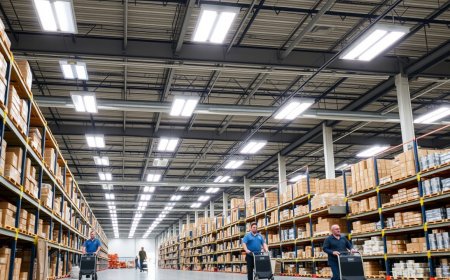 Warehouse Lighting Solutions for Safer and Smarter Workspaces