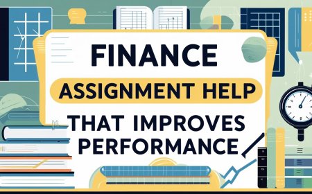 Finance Assignment Help That Improves Performance