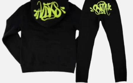 Syna World Tracksuit: Redefining Urban Elegance with Bold Streetwear Statements