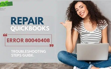 QuickBooks 80040408: Step-by-Step Fix for Startup Error
