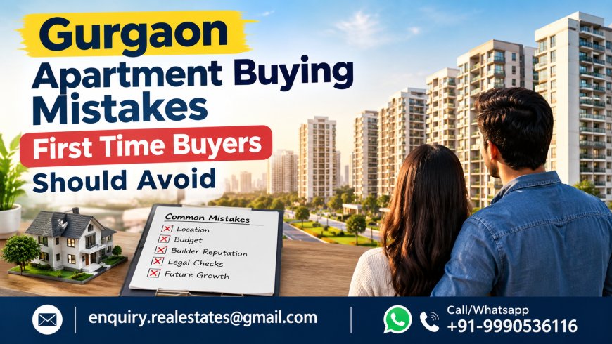 Gurgaon Apartment Buying Mistakes First Time Buyers Should Avoid
